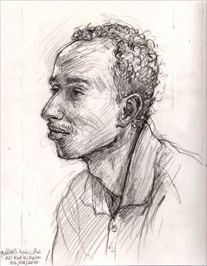 Egypt – Portrait drawing – 2010