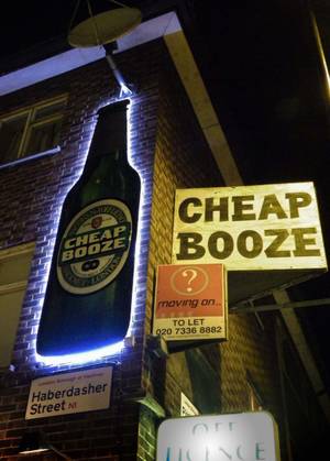 Cheap Booze Bottle – Refurbish