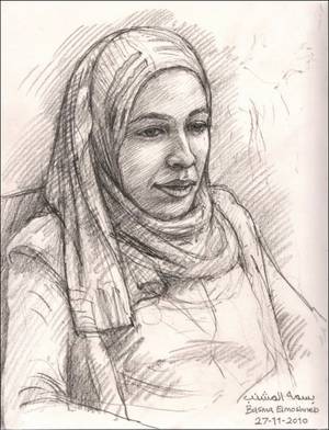 Egypt – Portrait drawing – 2010