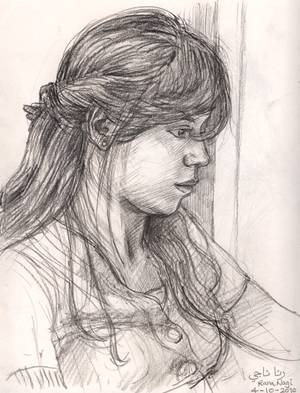 Egypt – Portrait drawing – 2010