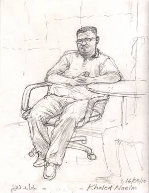 Egypt – Portrait drawing – 2010