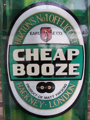 Cheap Booze Bottle – Refurbish