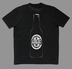 Cheap Booze T-Shirt: Final Artwork