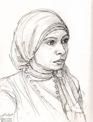 Egypt – Portrait drawing – 2010