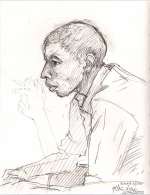 Egypt – Portrait drawing – 2010