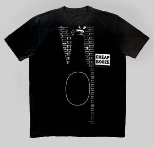 Cheap Booze T-Shirt: Variation – Outline