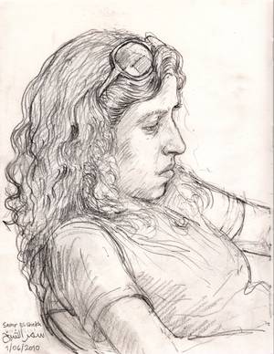 Egypt – Portrait drawing – 2010