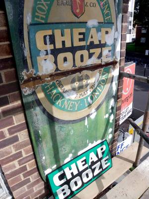 Cheap Booze Bottle – Refurbish