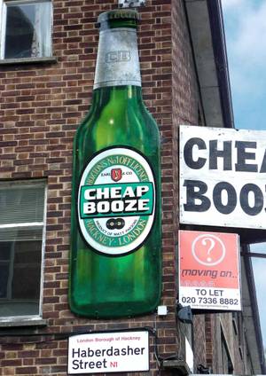 Cheap Booze Bottle – Refurbish