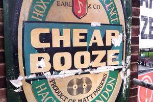 Cheap Booze Bottle – Refurbish