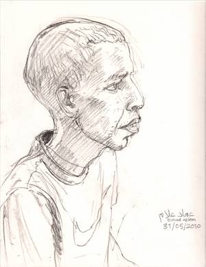 Egypt – Portrait drawing – 2010
