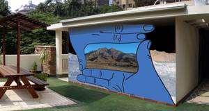 Mural Design – Frame Film Services – Cairo – 2010