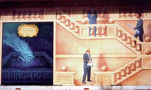 St James Square Hoarding – 1989