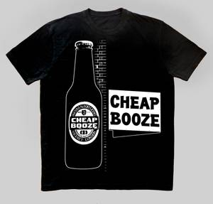 Cheap Booze T-Shirt: Variation