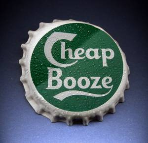 Cheap Booze Bottletop